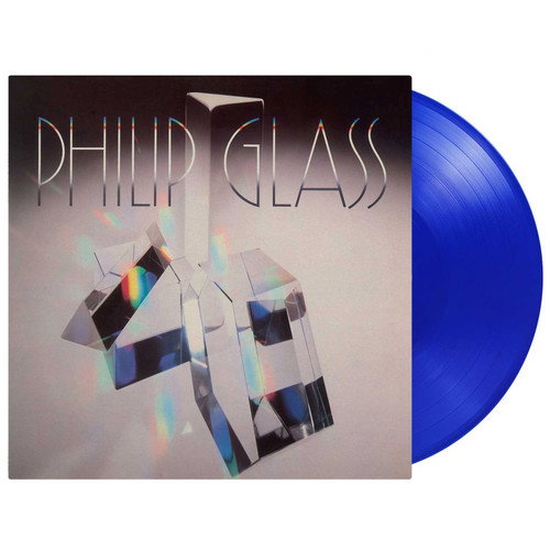 Glass, Philip | Glassworks | 1LP Coloured Vinyl Blue front cover