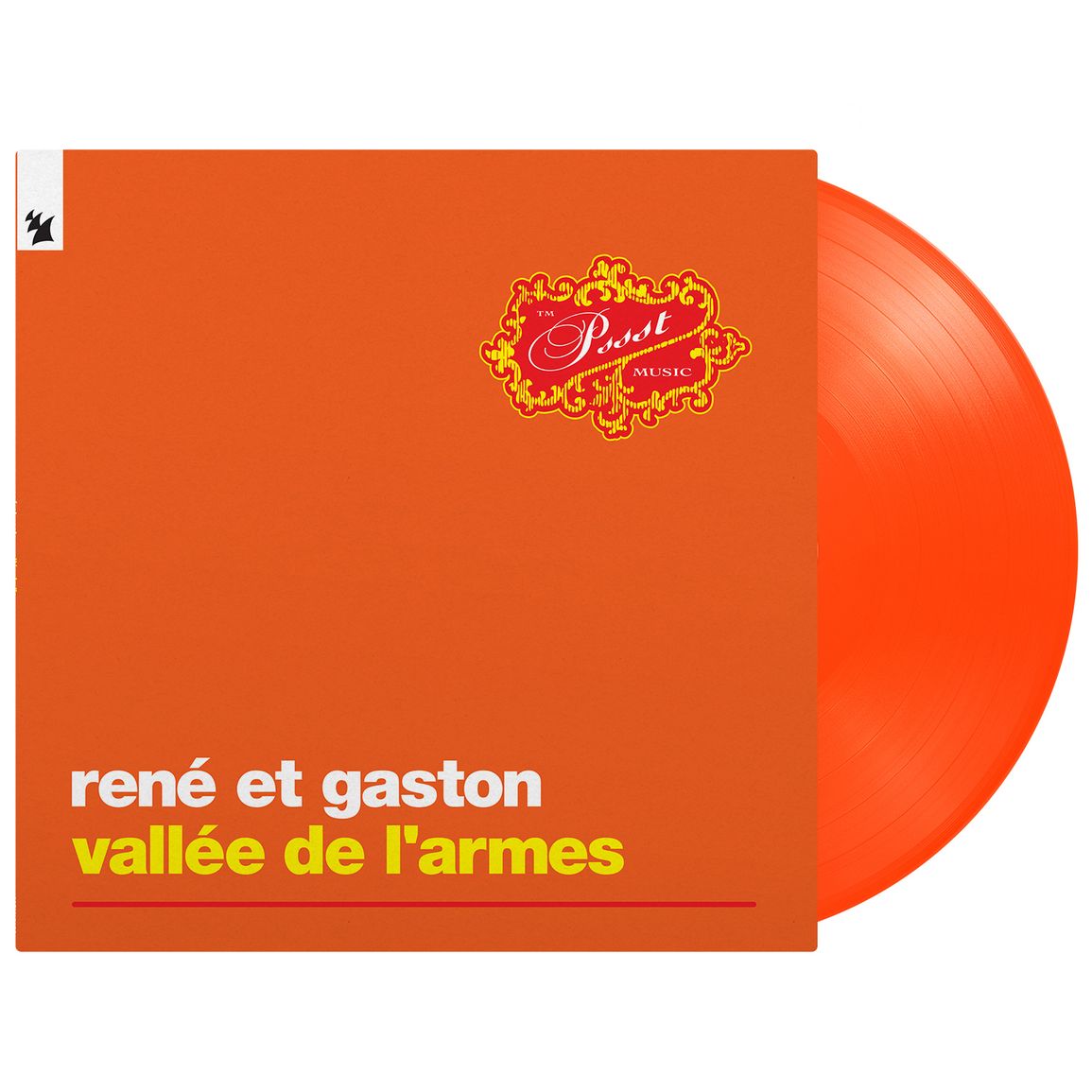 Rene et Gaston | Vallee de L'Armes | 1LP Coloured Vinyl 12In front cover