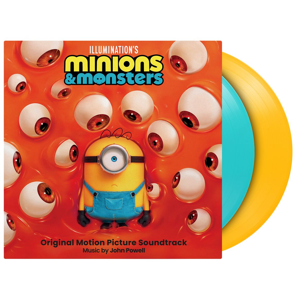 OST (Official Soundtrack) | Minions and Monsters | 2LP Coloured Vinyl front cover