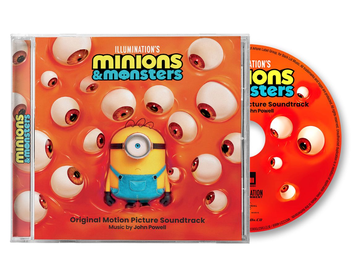 OST (Official Soundtrack) | Minions and Monsters | CD front cover