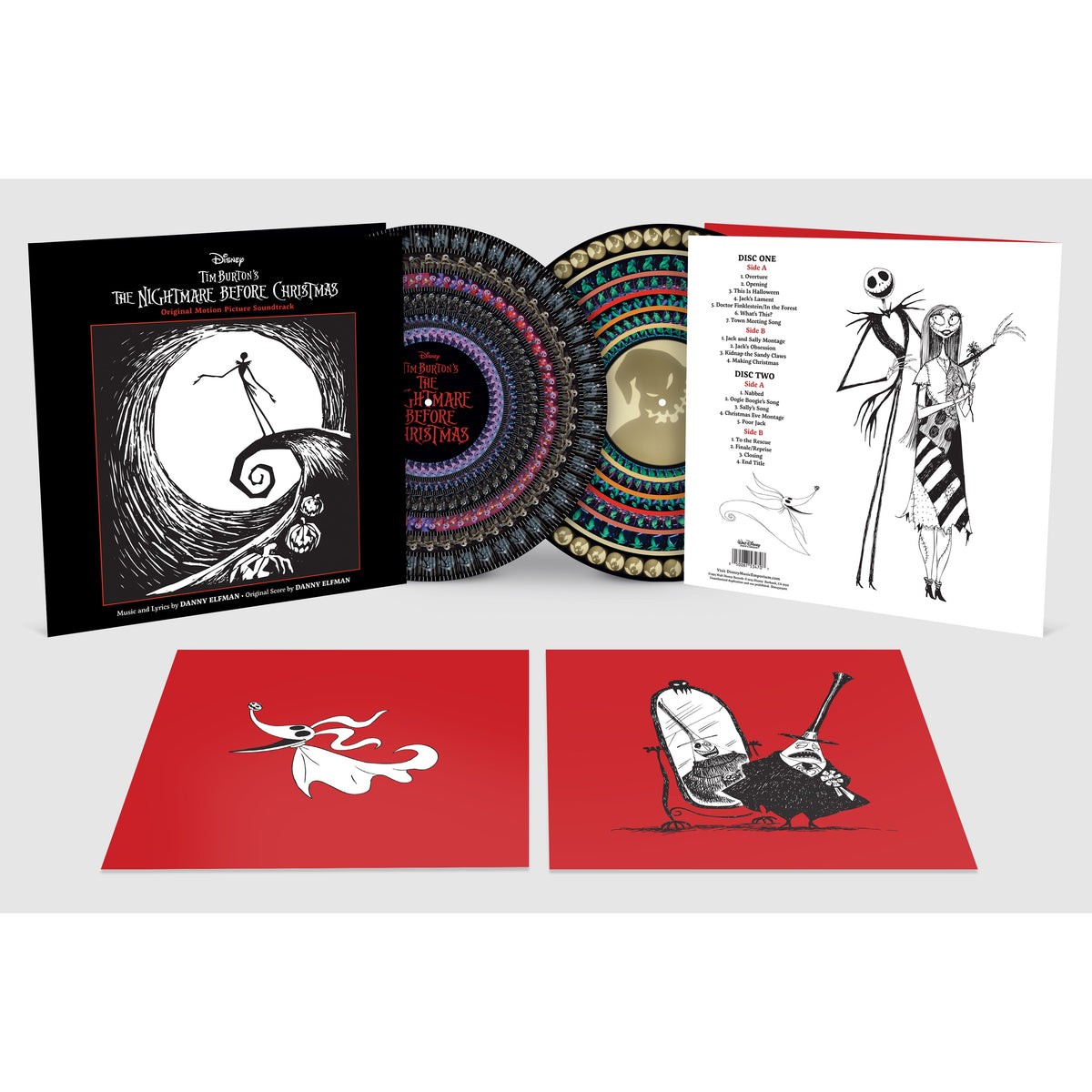 OST (Official Soundtrack) | Nightmare Before Christmas | 2LP Gatefold Sleeve  front cover