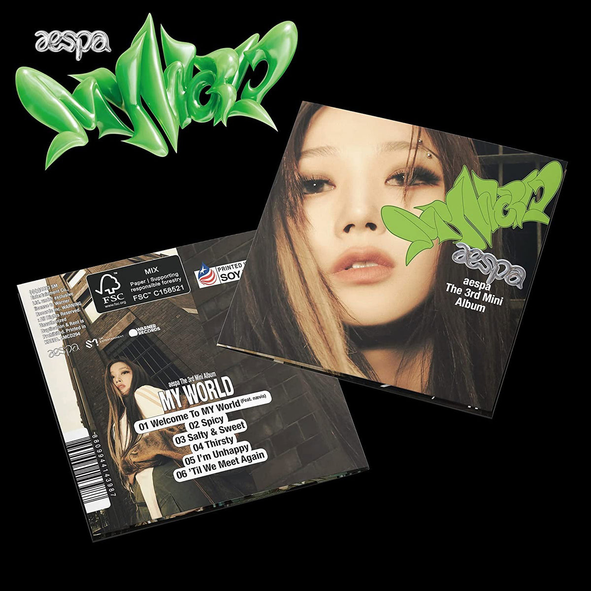 aespa | My World: The 3rd Mini Album (Giselle Cover) | CD
