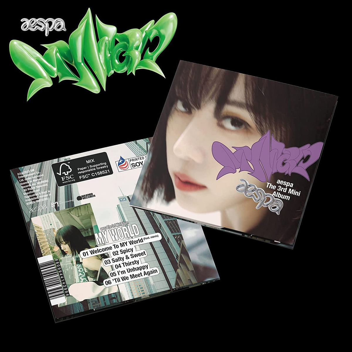 aespa | My World: The 3rd Mini Album (Winter Cover) | CD