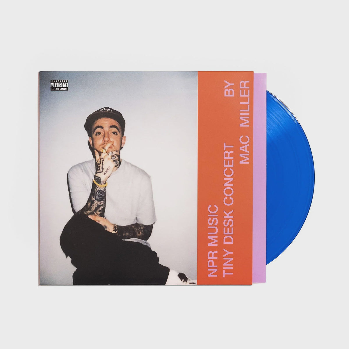 Miller, Mac | NPR Music Tiny Desk Concert | 1LP Coloured Vinyl Blue front cover