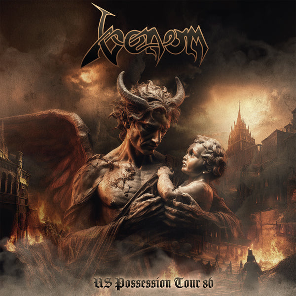 Venom | Us Possession Tour 86 (Red W/ Black Splatter Vinyl) | LP