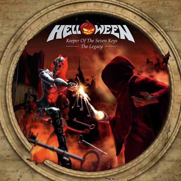 Helloween | Keeper Of The Seven Keys: The Legacy(Red Orange/ White Marbled Vinyl ) | LP