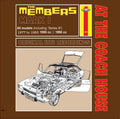 The Members | At The Coach House – The Lost Studio Tapes (Yellow Vinyl) | LP