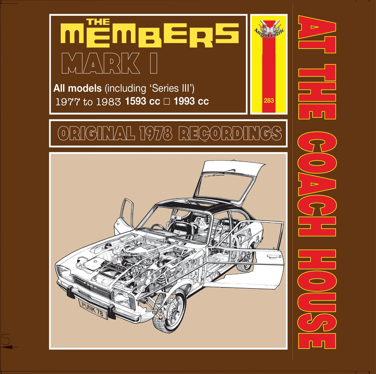 The Members | At The Coach House – The Lost Studio Tapes (Yellow Vinyl) | LP
