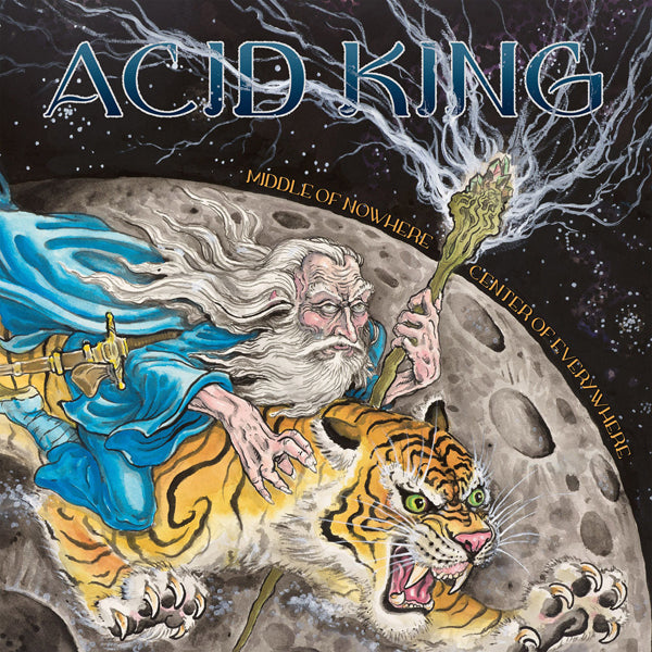 Acid King | Middle Of Nowhere, Center Of Everywhere (Transparent Blue Vinyl 2lp W/ Screen-Printed Side D) (Rsd 2024) | 2LP