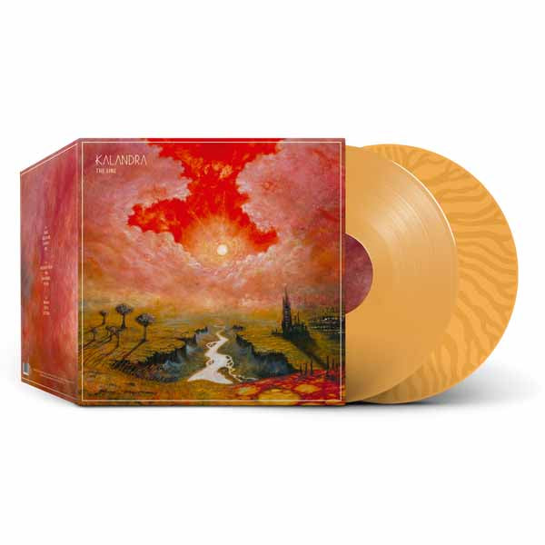 Kalandra | The Line (Mustard Vinyl + Etched D Side) | 2LP