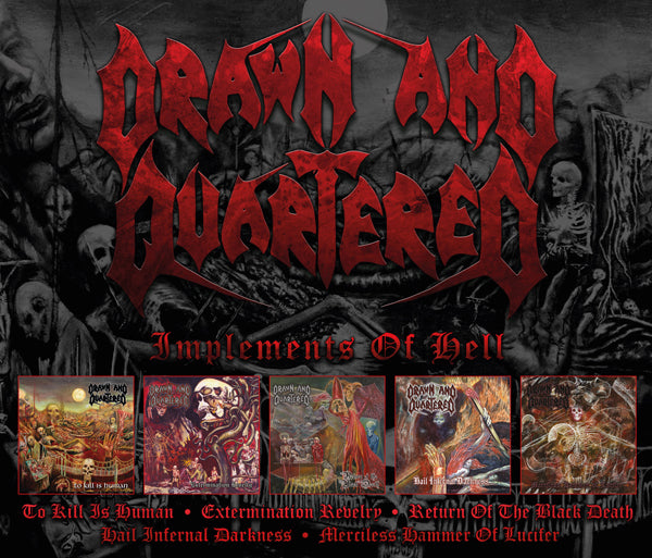 Drawn And Quartered | Implements Of Hell (5cd) | 5CD