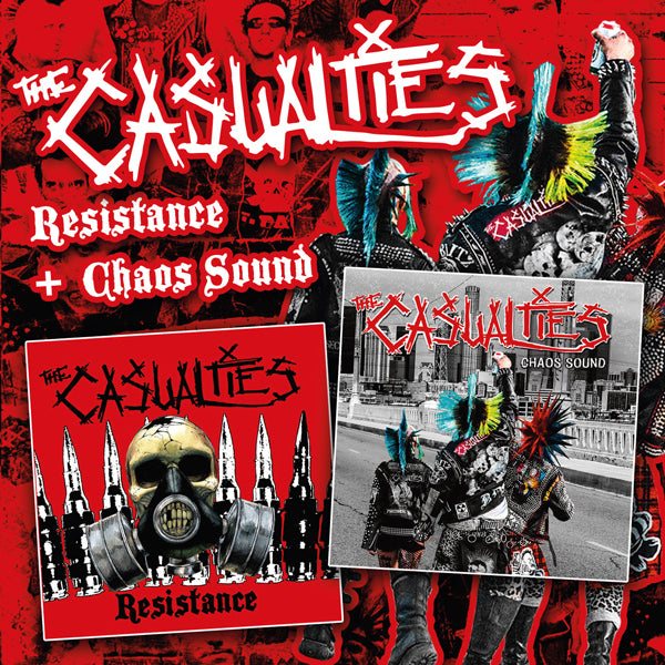 The Casualties | Resistance + Chaos Sound (2cd) | 2CD