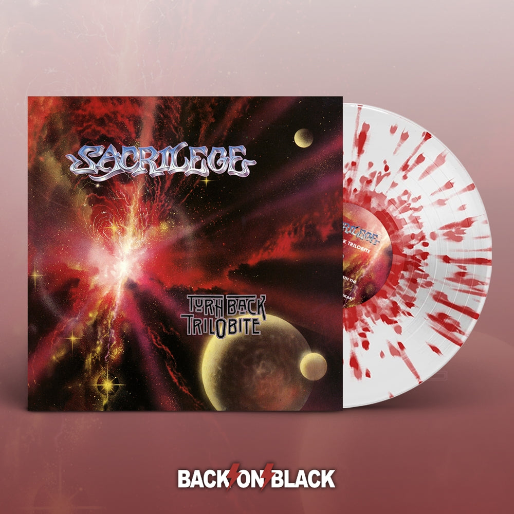 Sacrilege | Turn Back Trilobite (Clear W/ Red Splatter Vinyl + 12") | 2LP