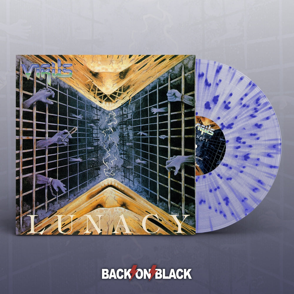 Virus | Lunacy (Clear W/ Blue Splatter Vinyl) | LP