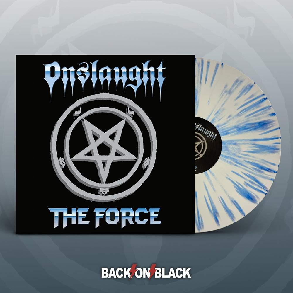 Onslaught | The Force (White W/ Blue Splatter Vinyl 2lp) | 2LP