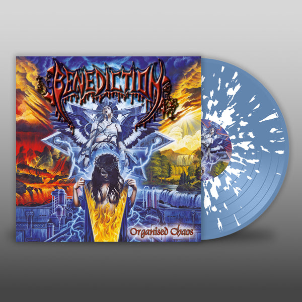 Benediction | Organised Chaos (Light Blue W/ White Splatter Vinyl 2lp) | 2LP