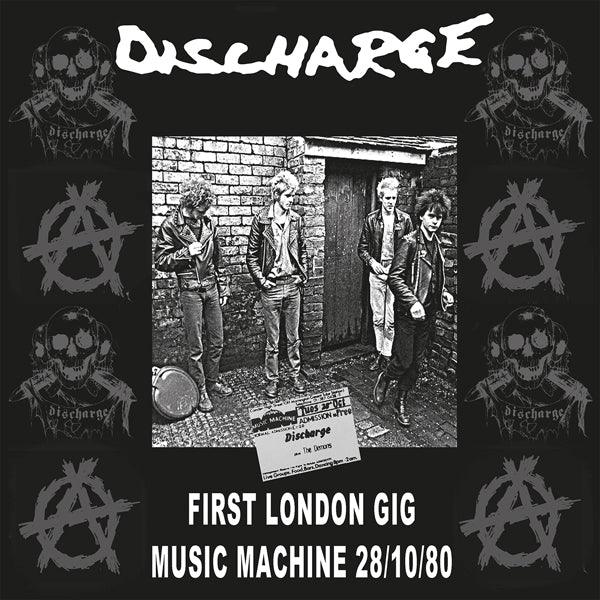 Discharge | Live At The Music Machine 1980 (Clear Vinyl) | LP