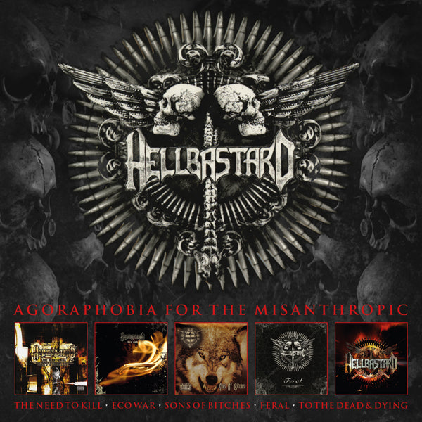 Hellbastard | Agoraphobia For The Misanthropic (4cd) | 4CD