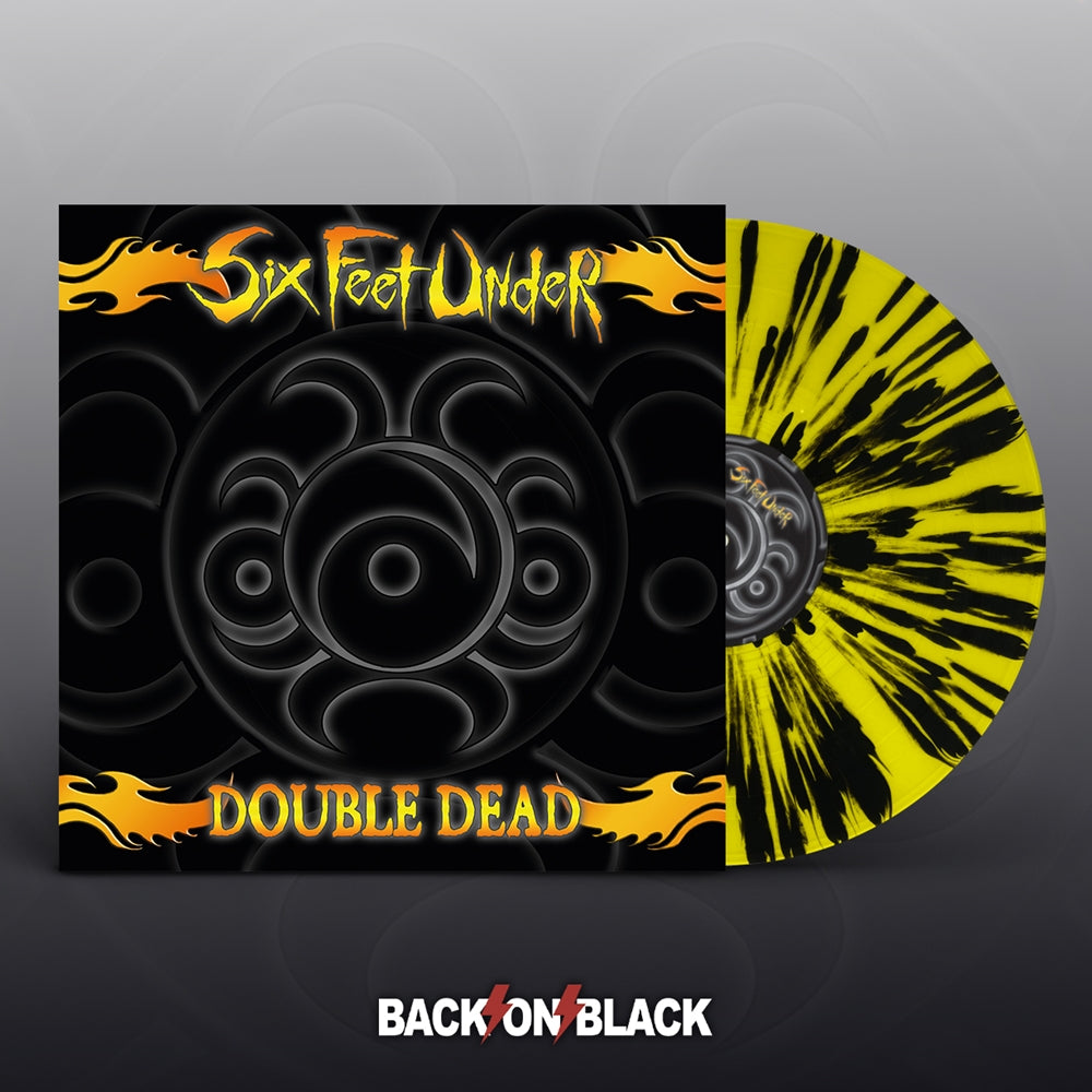 Six Feet Under | Double Dead Redux (Yellow W/ Black Splatter Vinyl 2lp) | 2LP