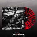 Disgust | Brutality Of War (Red W/ Black Splatter Vinyl) | LP