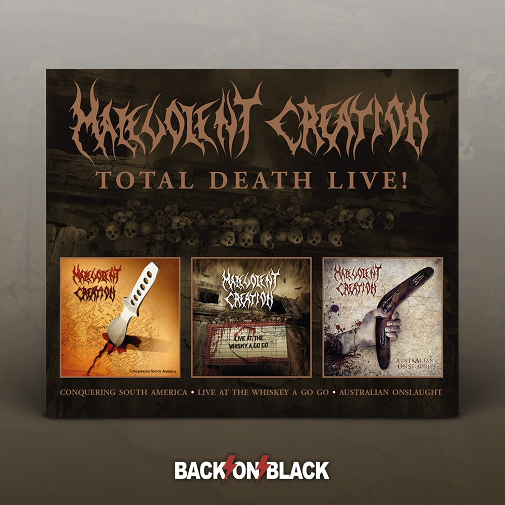 Malevolent Creation | Total Death Live! (3cd) | 3CD