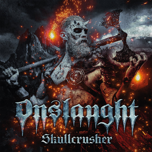 Onslaught | Skullcrusher (White W/ Red Splatter Vinyl) | LP