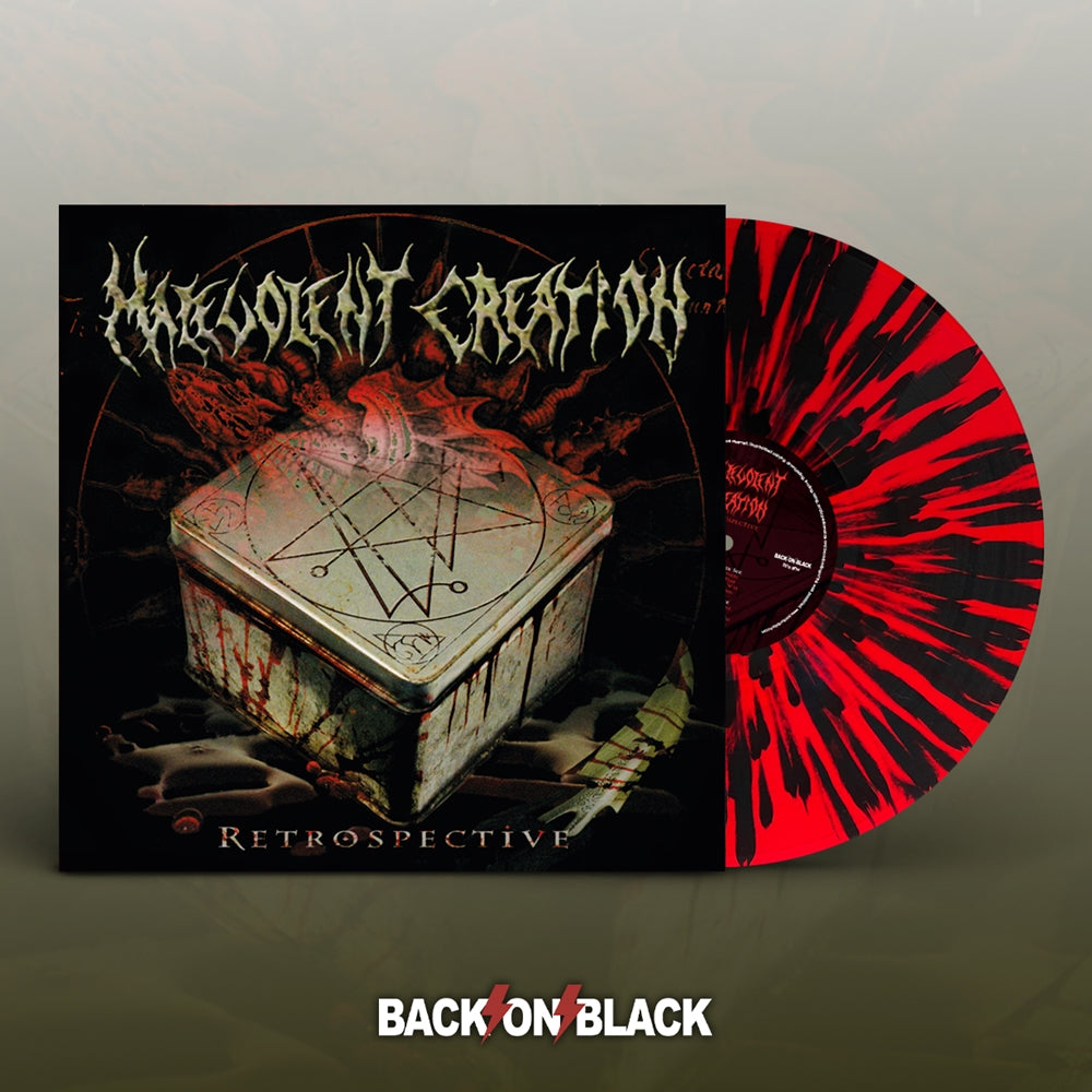 Malevolent Creation | Retrospective (Red W/ Black Splatter Vinyl 2lp) | 2LP
