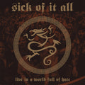 Sick Of It All | Live In A  World Full Of Hate (Clear Vinyl) | LP