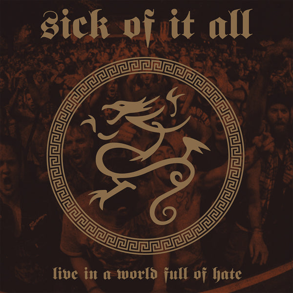 Sick Of It All | Live In A  World Full Of Hate (Clear Vinyl) | LP