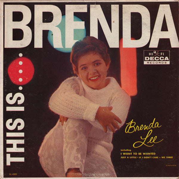 Brenda Lee - This Is Brenda Lee