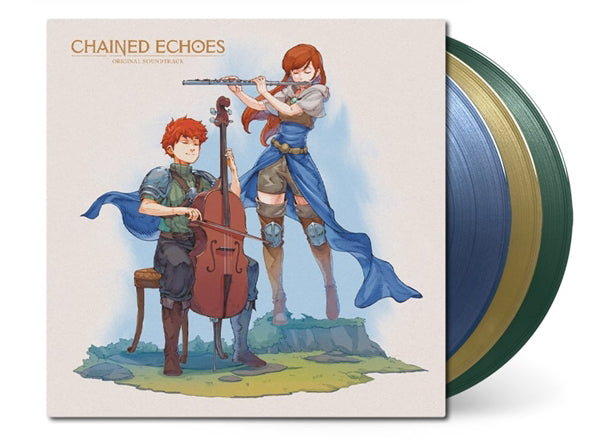 Eddie Marianukroh | Chained Echoes (Original Game Soundtrack) (Deep Ocean Pearl, Gold & Dark Green Vinyl 3lp) | 3LP