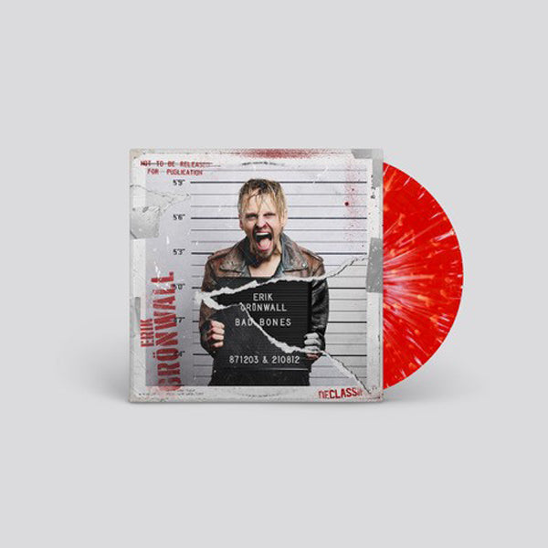 Erik GrÖNwall | Bad Bones (Indie Store Only Red Splatter Vinyl) | LP