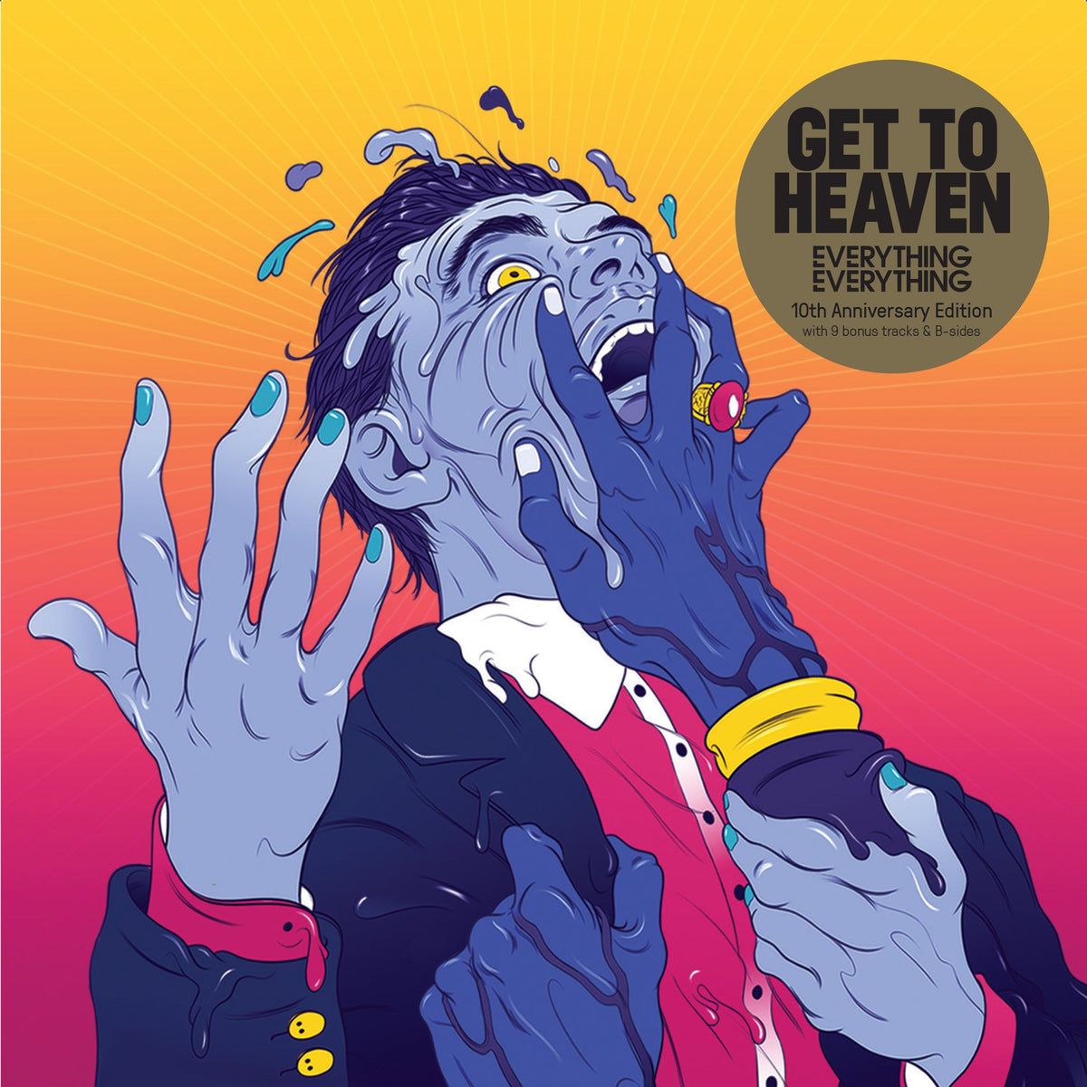 Everything Everything | Get To Heaven 10th Anniversary | CD front cover