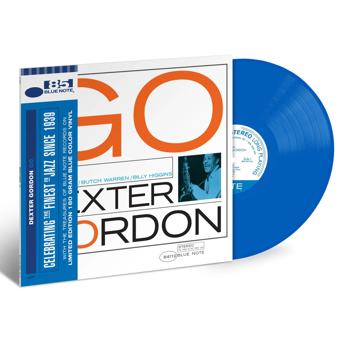 Gordon, Dexter | GO! (2021) | 1LP - 180g Coloured Vinyl Blue Note front cover