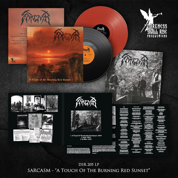 Sarcasm | A Touch Of The Burning Red Sunset (Black Vinyl) | LP