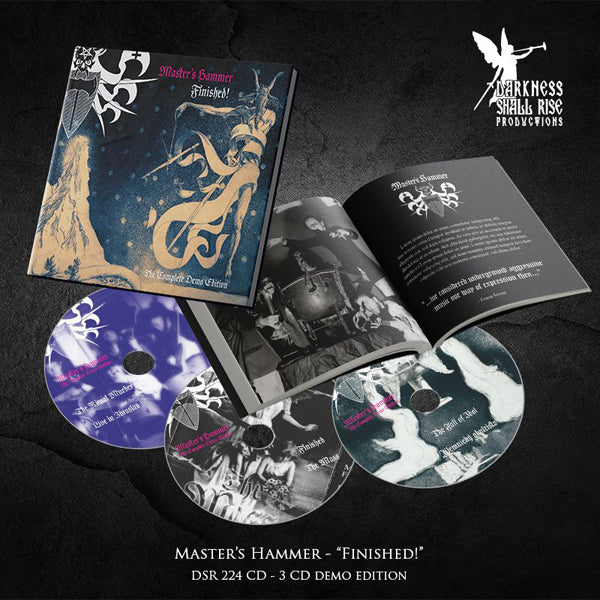 Master's Hammer | Finished! The Complete Demo Edition (3cd Hardcover Book W/ Booklet) | 3CD