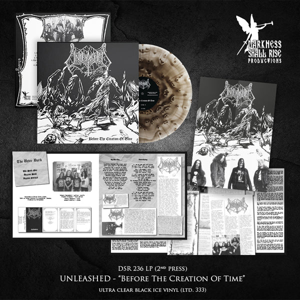Unleashed | Before The Creation Of Time (Ultra Clear Black Ice Vinyl) | LP