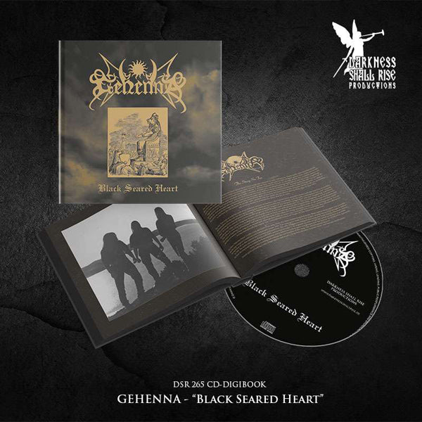 Gehenna | Black Seared Heart (Hardcover-Digibook) | CDK