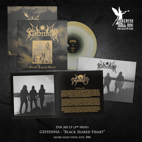 Gehenna | Black Seared Heart (Silver/Gold Vinyl) | LP