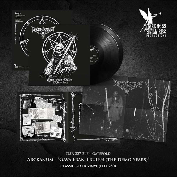 Arckanum | Gava Fran Trulen (The Demo Years) (Black Vinyl 2lp) | 2LP