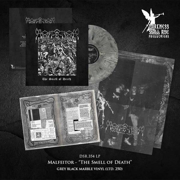 Malfeitor | The Smell Of Death (Grey Black Marble Vinyl) | LP