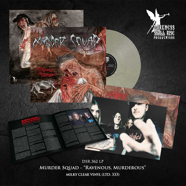 Murder Squad | Ravenous Murderous (Milky Clear Vinyl) | LP