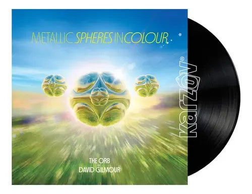 Orb Feat David Gilmour | Metallic Spheres In | 1LP front cover