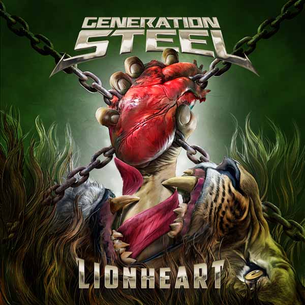 Generation Steel | Lionheart (Red Marbled Vinyl) | LP