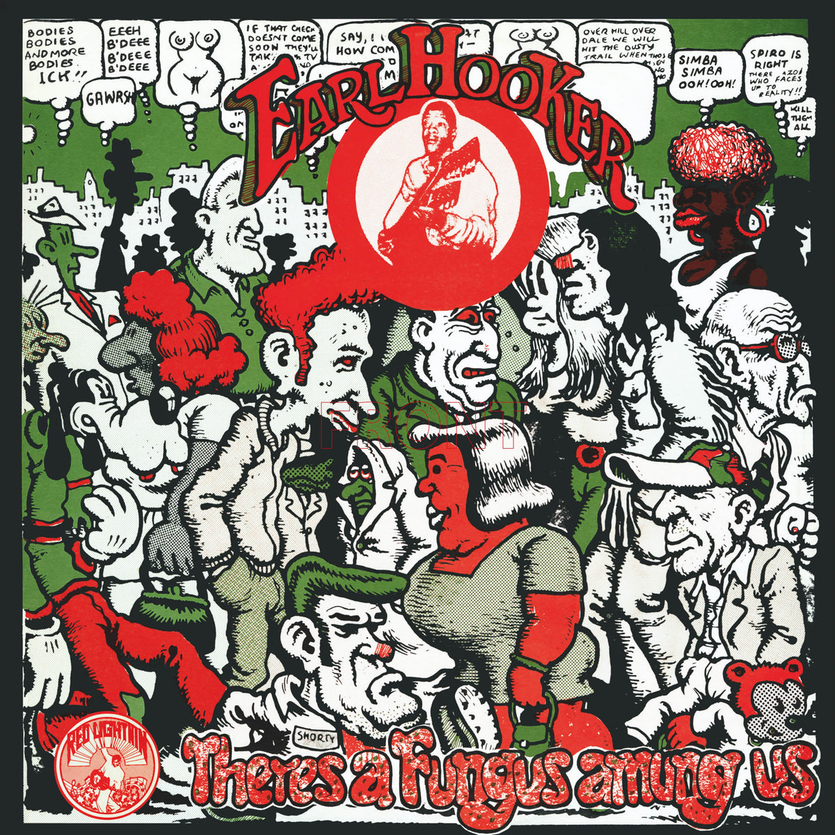 Earl Hooker | There's a Fungus Amung Us RSD24 | 1LP Coloured Vinyl Smoke front cover