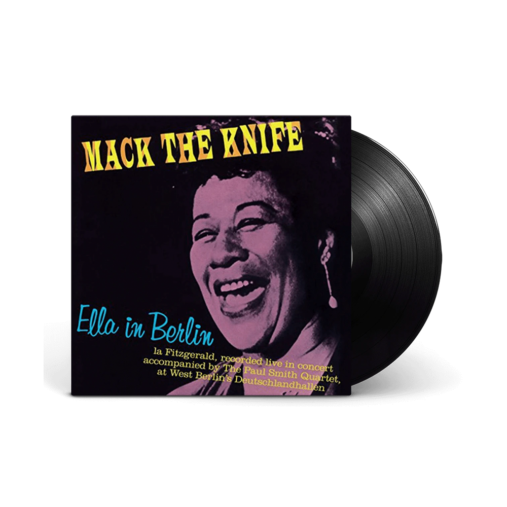 Fitzgerald, Ella | Mack The Knife | 1LP Coloured Vinyl Black front cover