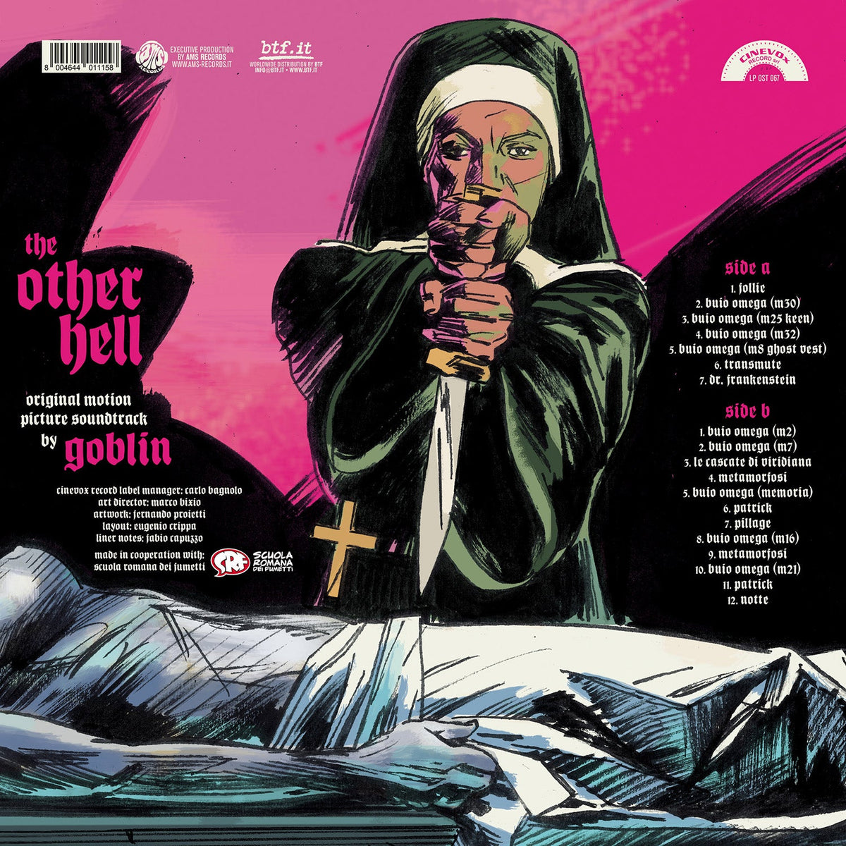 Goblin | OST: L'altro Inferno/The Other Hell (RSD25) | 1LP front cover