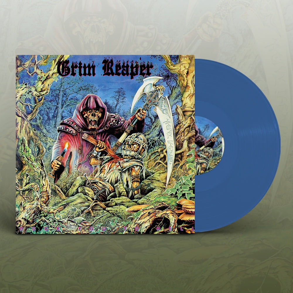 Grim Reaper | Rock You To Hell (Blue Vinyl) | LP