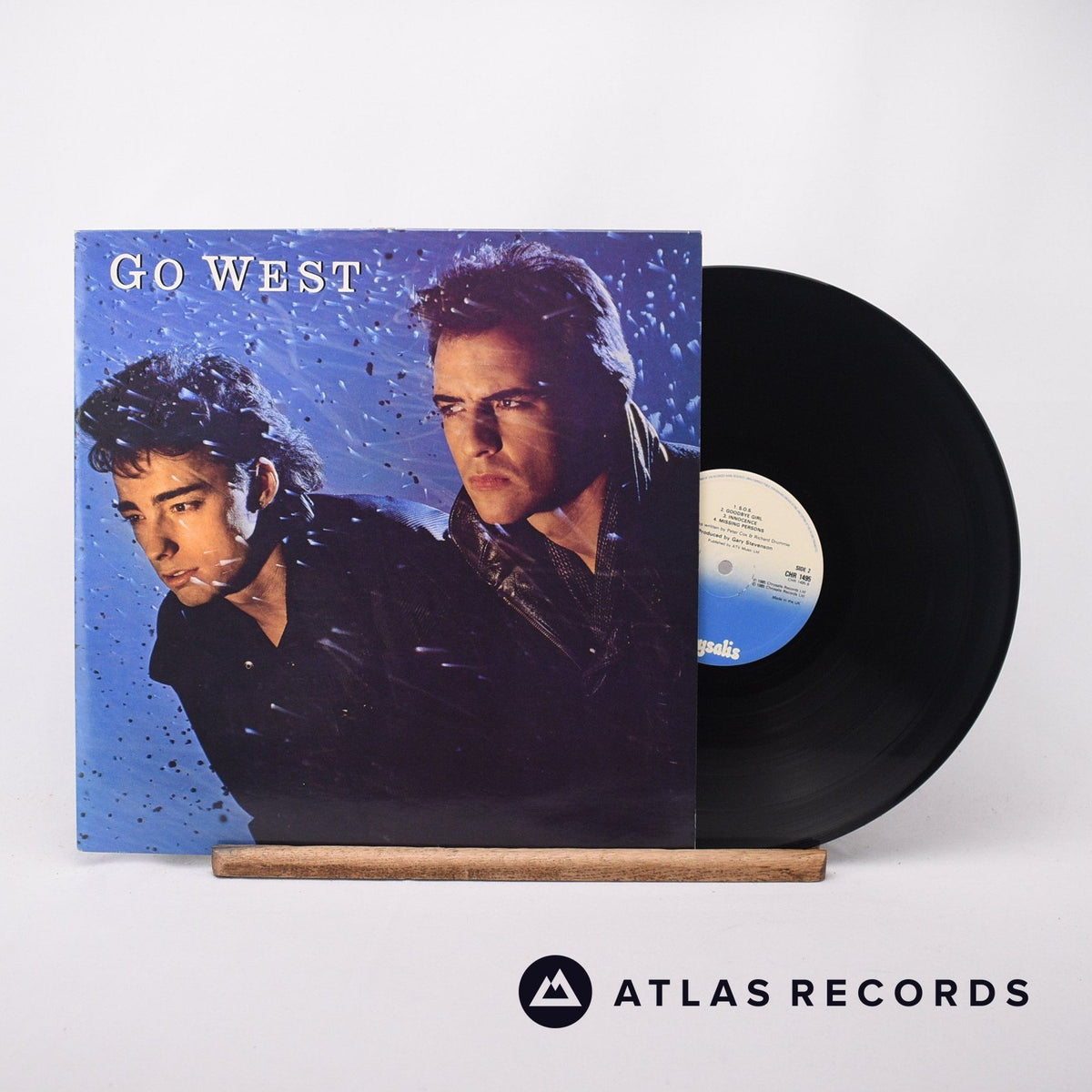 Go West | Go West (2022 Remaster) | 1LP Coloured Vinyl Clear front cover