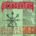 Desecration | Murder In Mind (12" Gatefold Lp On Mint Green & Red Spinner Vinyl W/ White Splatter - Insert, Obi Strip, Bonus Tracks) | LP